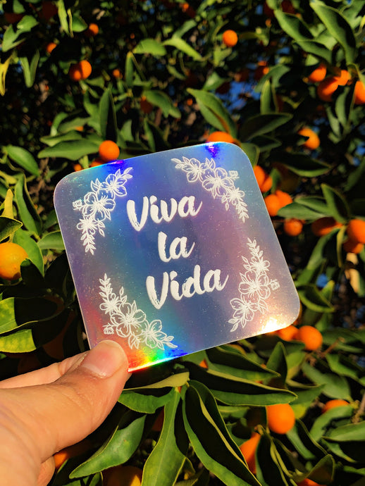 Viva la Vida Sticker (Holographic)