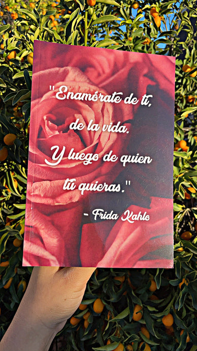 Enamórate Frida Quote Journal