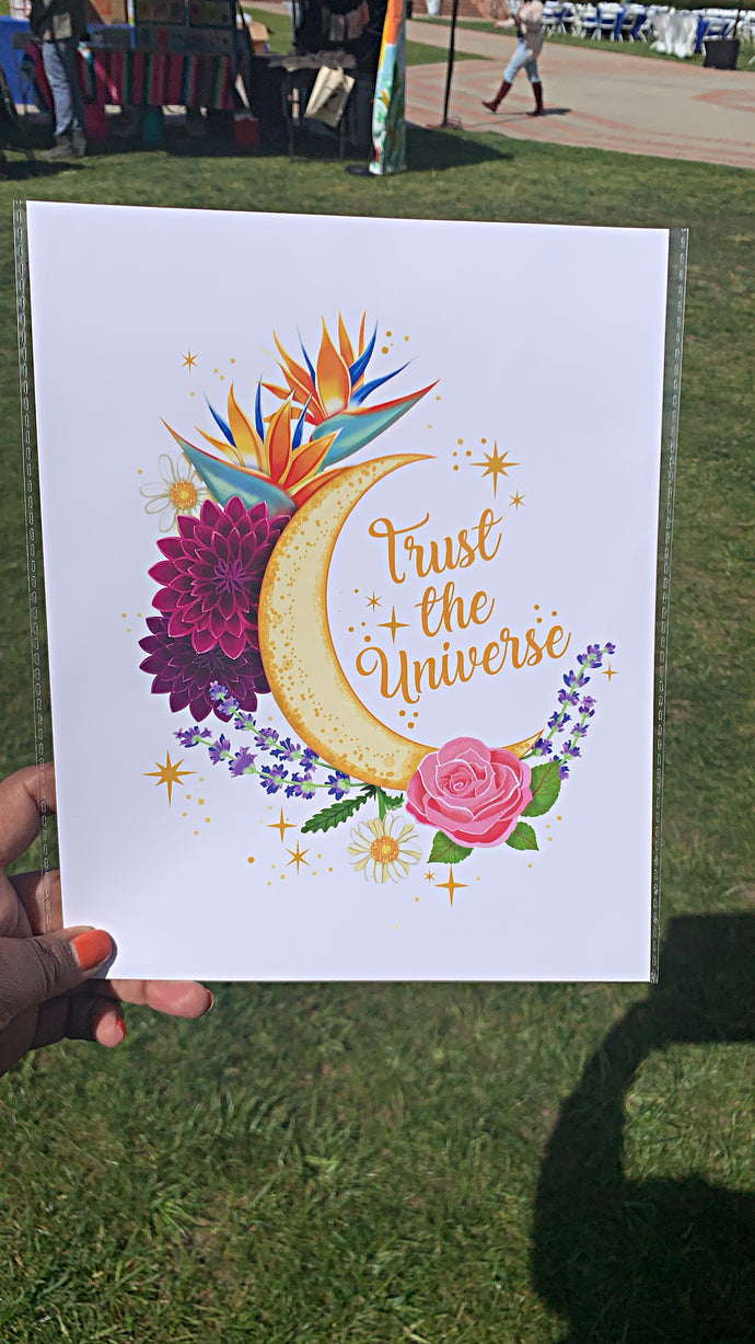 Trust the Universe 8 x 10 Print